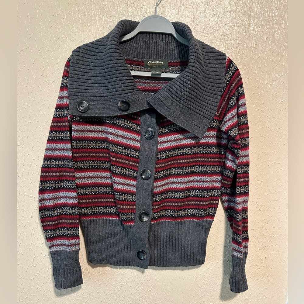 Eddie Bauer Angora Rabbit‎ Wool Blend Sweater Size Small